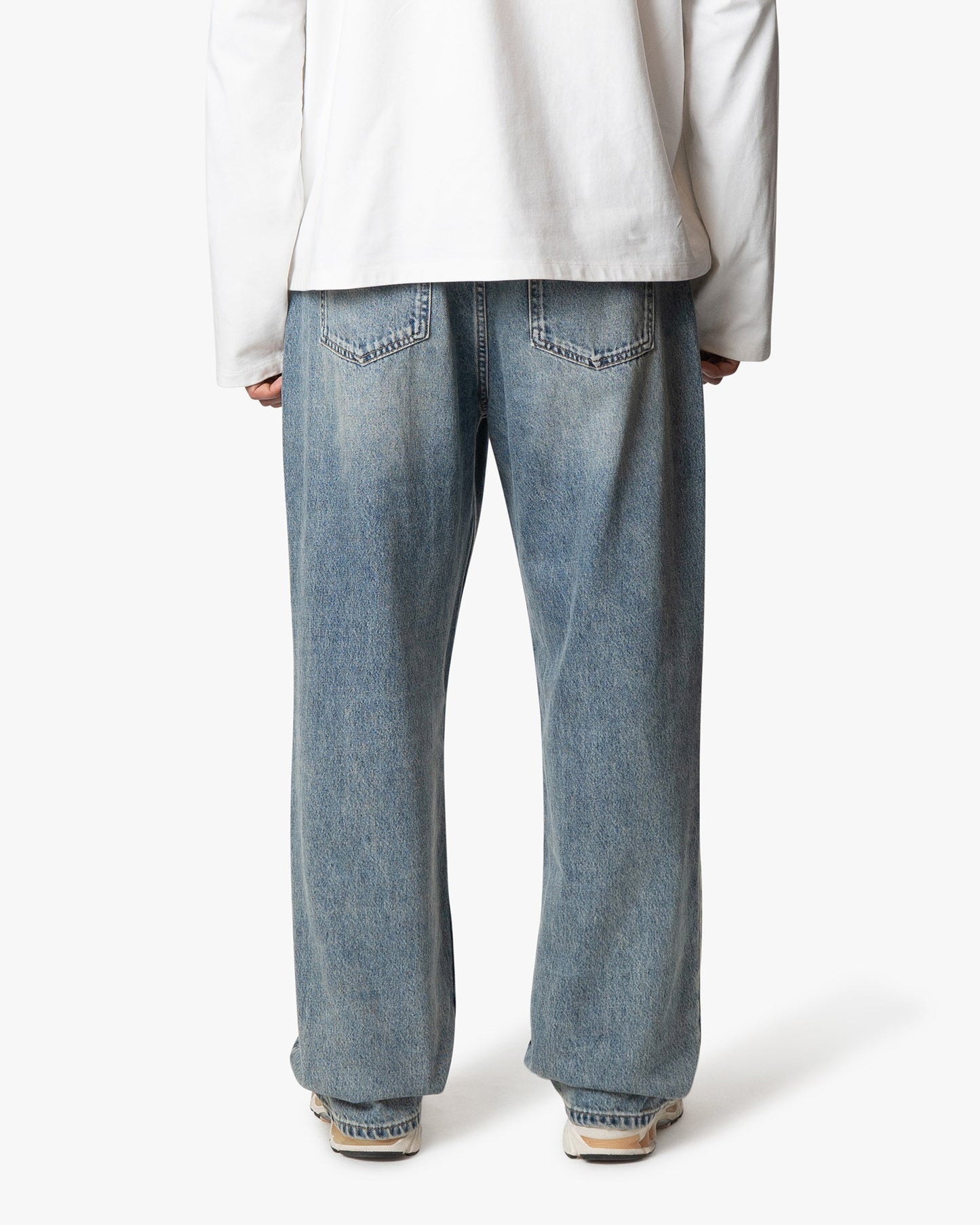 Wide Jeans | Mid Blue