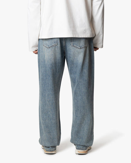 Wide Jeans | Mid Blue
