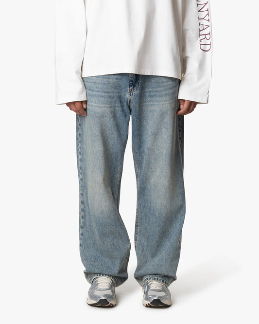 Wide Jeans | Mid Blue