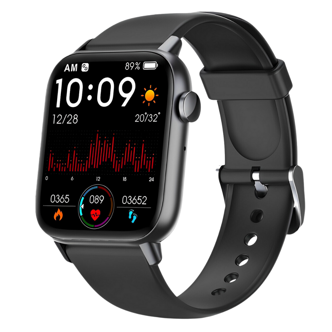 Health Smartwatch met Bellen & Gezondheidsmeting – iOS & Android – 100+ Sportmodi