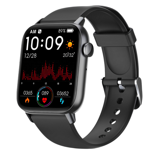 Health Smartwatch met Bellen & Gezondheidsmeting – iOS & Android – 100+ Sportmodi