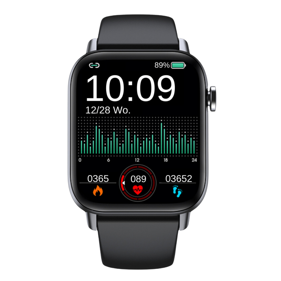 Health Smartwatch met Bellen & Gezondheidsmeting – iOS & Android – 100+ Sportmodi