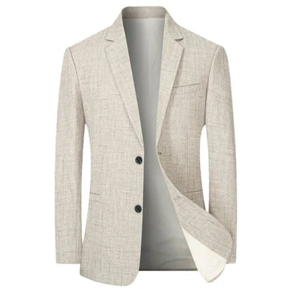 Blazer met reverskraag en knoopsluiting