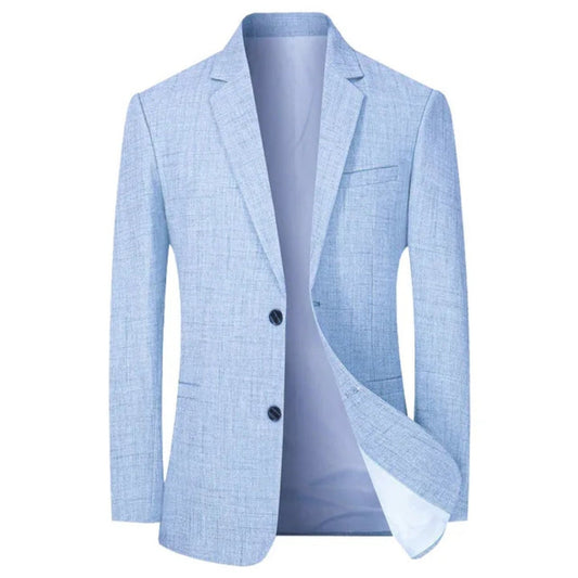 Blazer met reverskraag en knoopsluiting