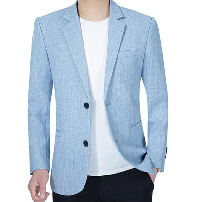 Blazer met reverskraag en knoopsluiting