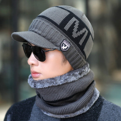 Warme Gebreide Muts met Volledige Bescherming