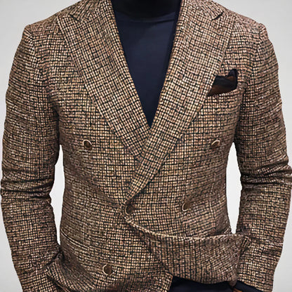 Colbert met dubbele knoopsluiting