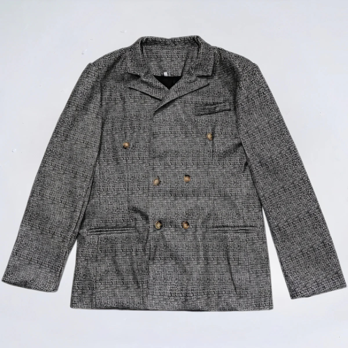 Colbert met dubbele knoopsluiting