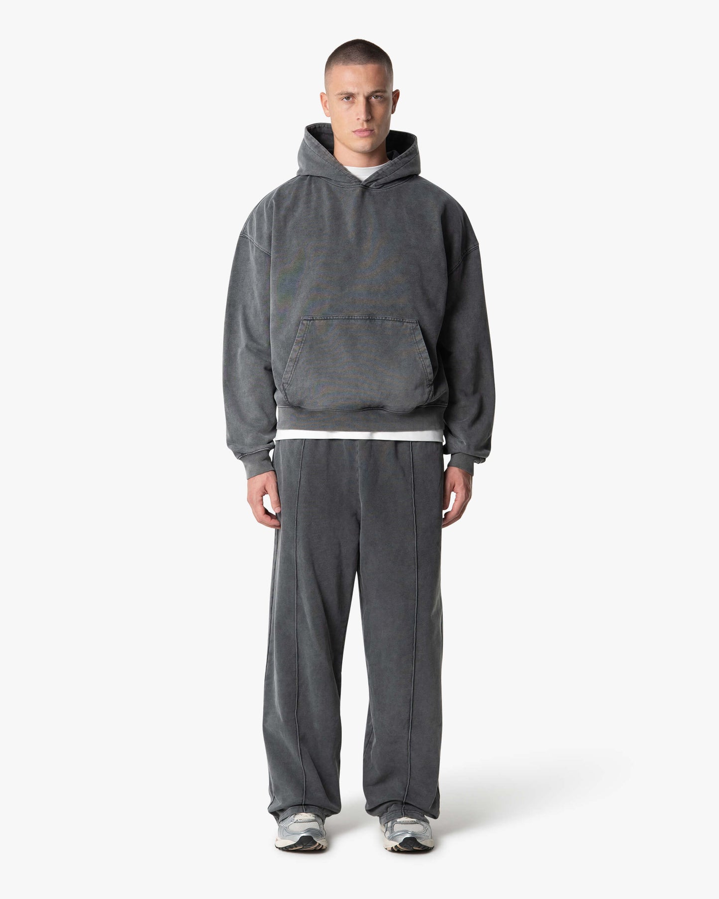 Acid Wash Oversized Hoodie