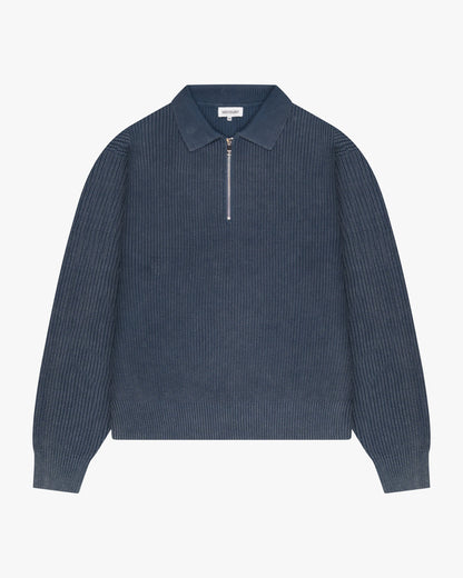 Quarter-Zip Polo Sweater