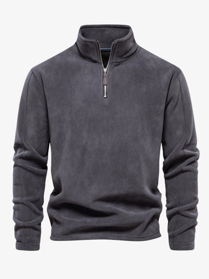 Quarter Zip Heren Skisweater