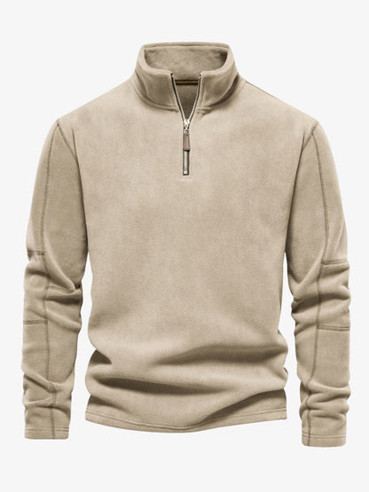 Quarter Zip Heren Skisweater