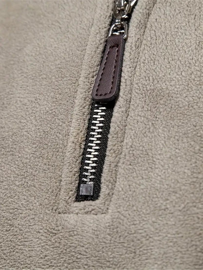 Quarter Zip Heren Skisweater