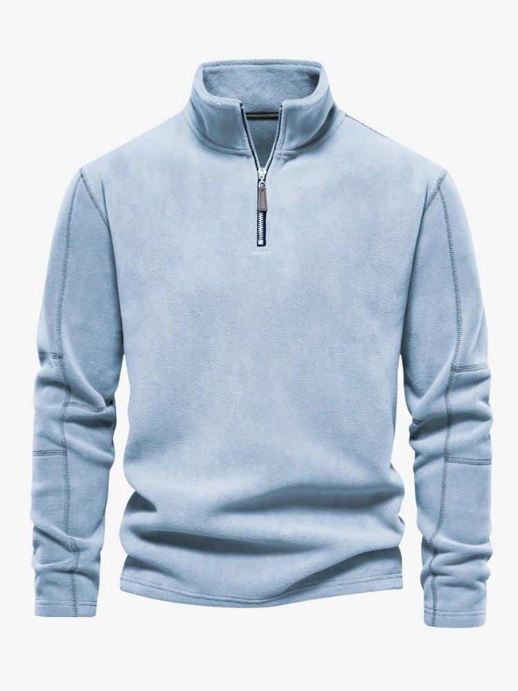 Quarter Zip Heren Skisweater