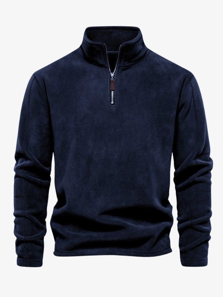 Quarter Zip Heren Skisweater