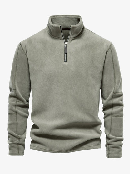 Quarter Zip Heren Skisweater
