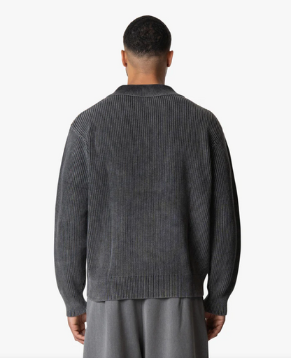 Quarter-Zip Polo Sweater