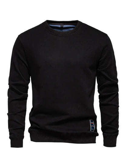 Heren sweatshirt met lange mouwen