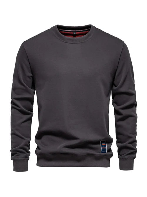 Heren sweatshirt met lange mouwen