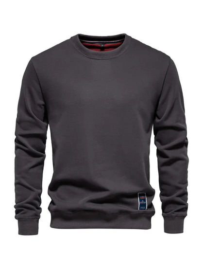 Heren sweatshirt met lange mouwen