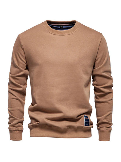 Heren sweatshirt met lange mouwen