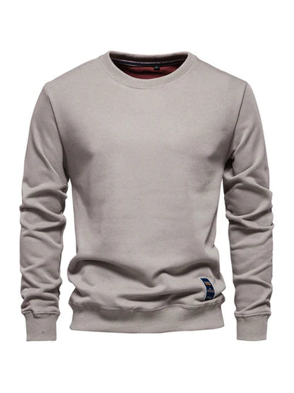Heren sweatshirt met lange mouwen