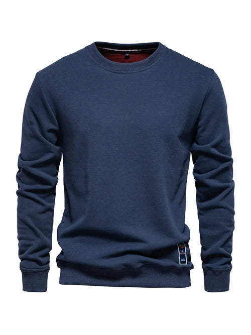 Heren sweatshirt met lange mouwen