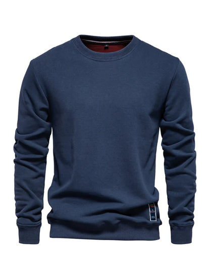Heren sweatshirt met lange mouwen