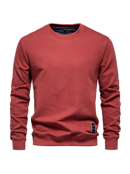 Heren sweatshirt met lange mouwen