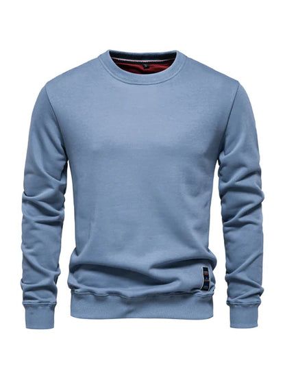 Heren sweatshirt met lange mouwen