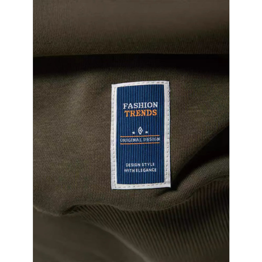 Men's Long Sleeve Cotton-Polyester Sweatshirt