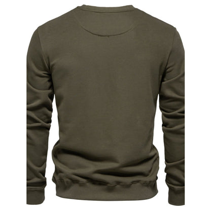 Heren sweatshirt met lange mouwen