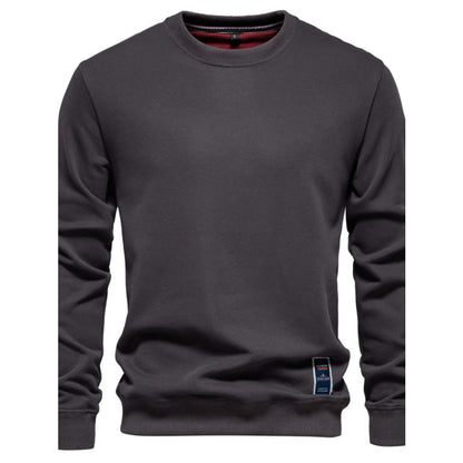Heren sweatshirt met lange mouwen