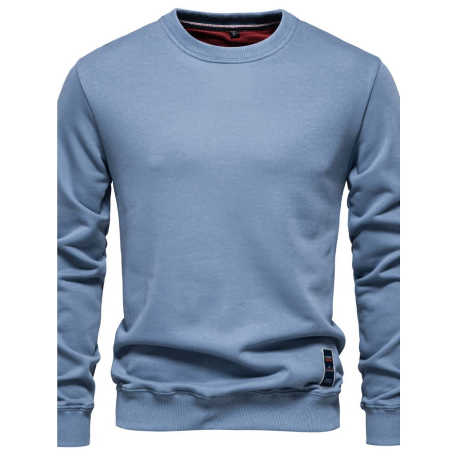 Heren sweatshirt met lange mouwen