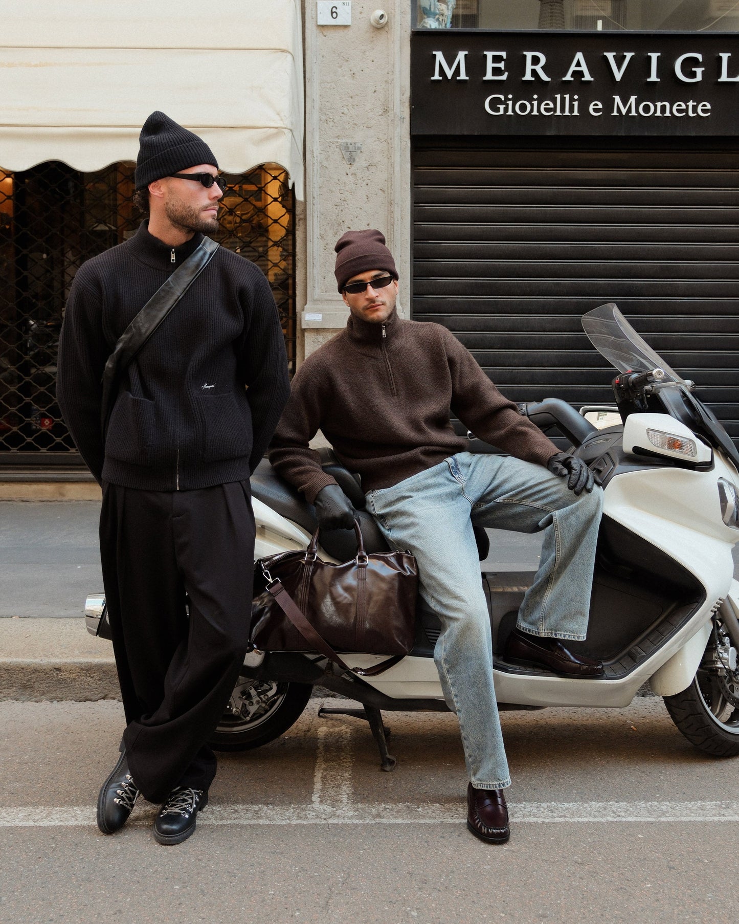 Wide Jeans | Mid Blue